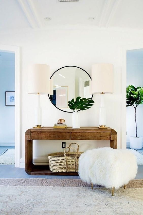 LONZO Round Mirror